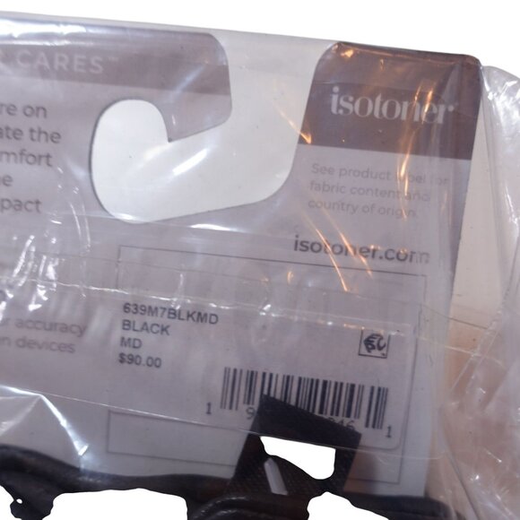 NWT Isotoner Men's Genuine Leather Gloves Sz M Black SmarTouch $90 - Picture 6 of 6